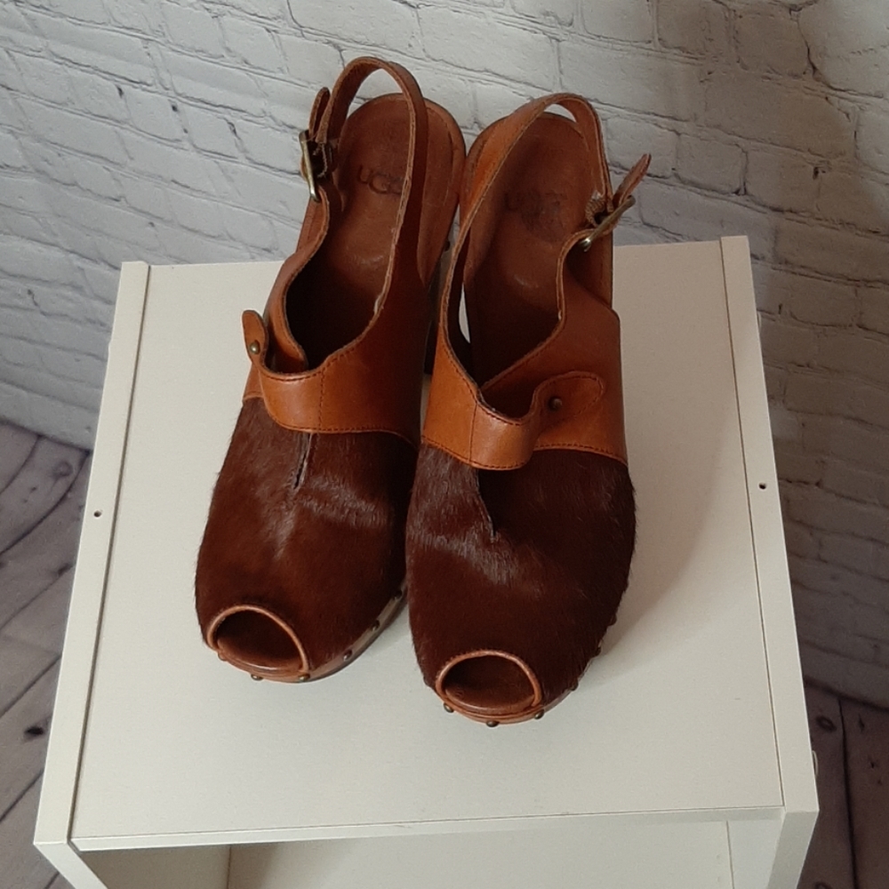 UGG High Heel Platform Sandal